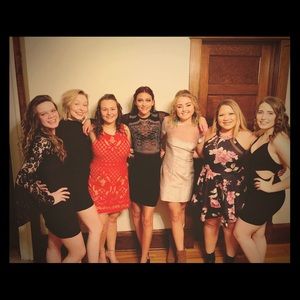 Express Rose mini dress, worn once size 6